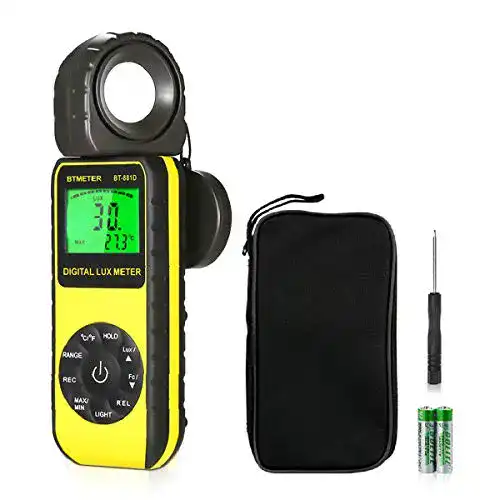 Belichtungsmesser BTMETER BT-881D Digitaler Lichtmessgerät