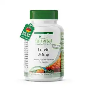 Augenvitamine Fairvital mit Lutein 20mg und Zeaxanthin, vegan