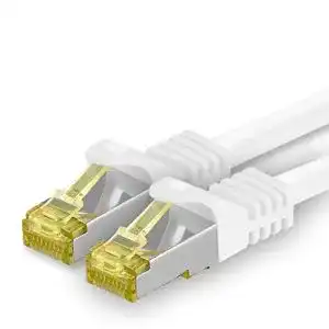 Netzwerkkabel Cat 7 von 1aTTack.de, 10 Meter, weiß
