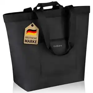 Tragetasche Cottara Einkaufstasche groß mit Reißverschluss und verstärktem Boden