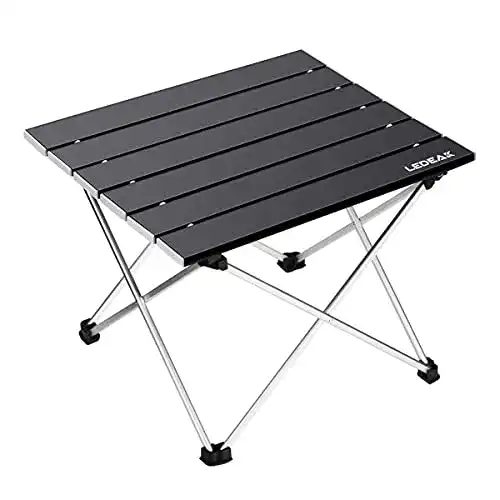 Campingtisch Ledeak Tragbarer Klapptisch aus Aluminium