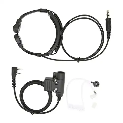 Kehlkopfmikrofon Ciciglow Tactical Throat Mic Headset