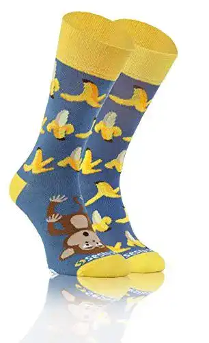 Lustige Baumwollsocken für Damen und Herren im Vergleich