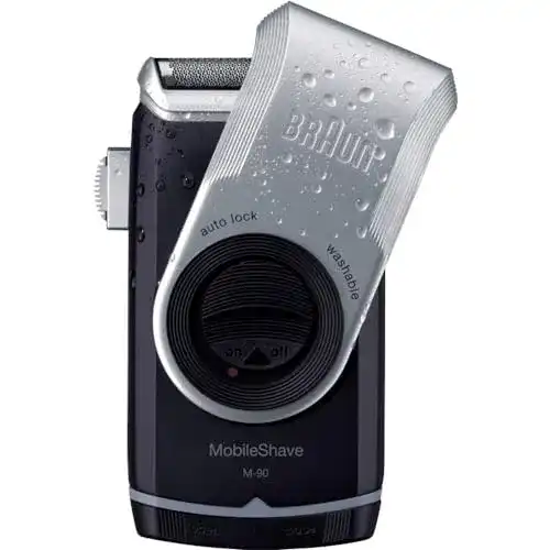 Reiserasierer Braun MobileShave Elektrorasierer für Herren