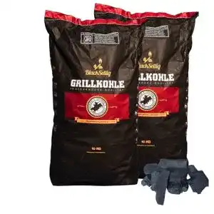 Grillkohle BlackSellig 20 kg aus Quebracho für Steakliebhaber