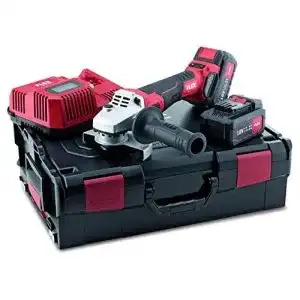 Flex Akku Winkelschleifer LBE 125 18.0-EC/5.0 mit 2 Akkus und Zubehör