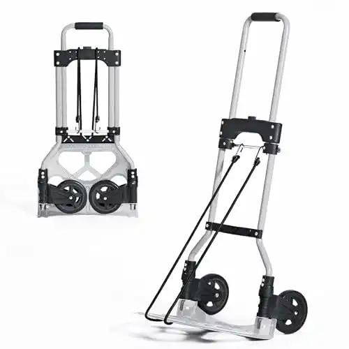 Alu-Sackkarre sogesfurniture Aluminium Transportkarre mit Gummiband