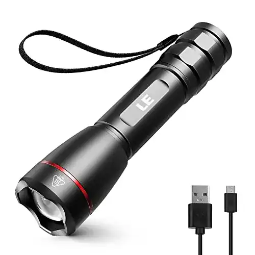 Lepro LED Taschenlampe aufladbar mit OSRAM P9-Chip