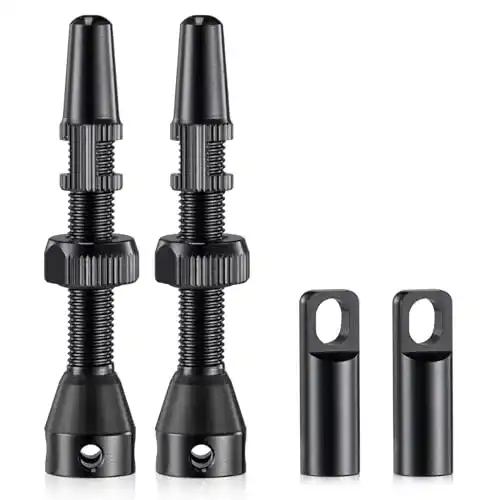 Tubeless Ventil Hzjd 2 Stück Presta Ventile 44 mm schwarz