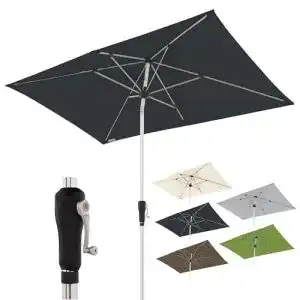 Sonnenschirm mit Kurbel Doppler SL-AZ Auto Tilt 220×140 cm