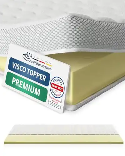 Visco-Topper von AM Qualitätsmatratzen in 180 x 200 cm