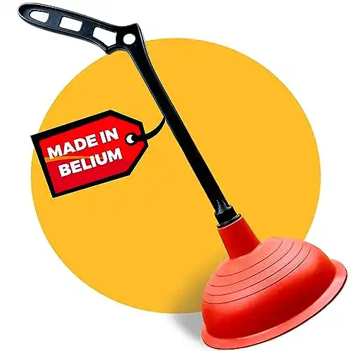 Pömpel Pasper 14,5 cm aus Belgien für Abflussreinigung