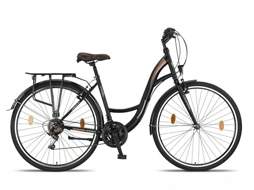 Trekkingrad Licorne Bike Stella Premium City Bike in 24, 26 und 28 Zoll