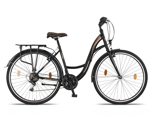 Trekkingrad Licorne Bike Stella Premium City Bike in 24, 26 und 28 Zoll