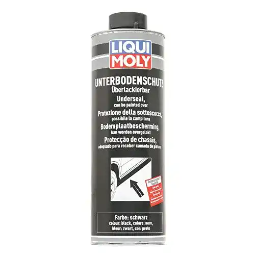 Unterbodenschutz von Liqui Moly in Schwarz, 1 Liter für Karosserieschutz