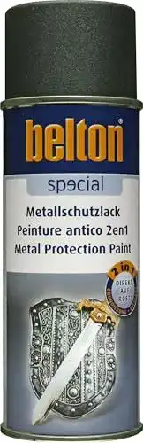 Metallschutzlack Belton 2in1 Eisenglimmer Anthrazit für Rostschutz
