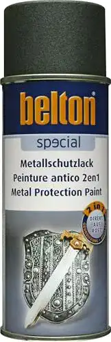 Metallschutzlack Belton 2in1 Eisenglimmer Anthrazit für Rostschutz