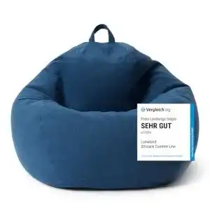 Lumaland Sitzsack Comfort Line Indoor Beanbag 90x110x50cm