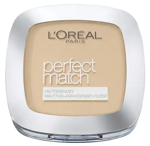 L’Oréal Paris Puder Make-up, Mattierendes Kompaktpuder mit LSF 8