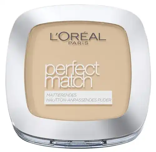 L’Oréal Paris Puder Make-up, Mattierendes Kompaktpuder mit LSF 8