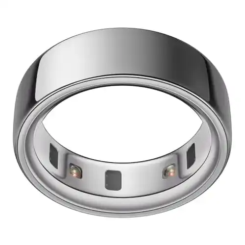 Oura Ring 4 – Silber – Größe 8 – Smart Ring zur Gesundheitsüberwachung