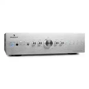 Bluetooth Verstärker Auna, HiFi Stereo Mini Verstärker mit Fernbedienung