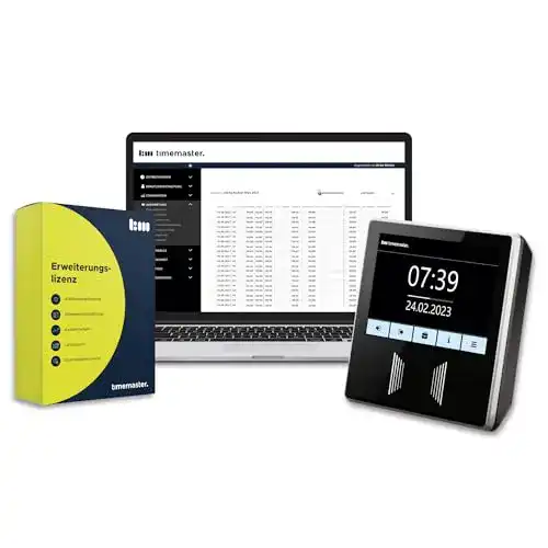 Timemaster WEB Starterset Office schwarz für Zeiterfassung