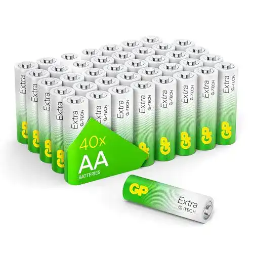 Batterie GP Extra Alkaline AA 1,5V Longlife mit G-TECH Technologie