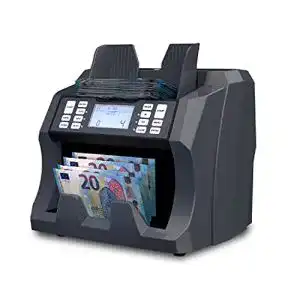 Banknotenzähler Detectalia V75 mit Geldscheinprüfer und Scanner-Technologie