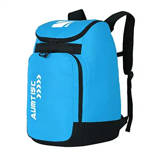 Skischuhtasche mit Helmfach und Rucksackgurten von AUMTISC