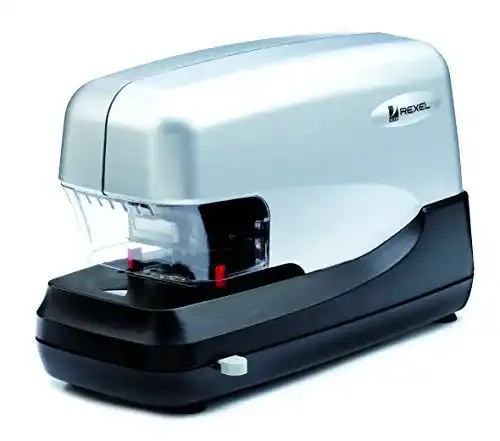 Rexel Stella 70 Elektrohefter in Silber, Modell 2101198