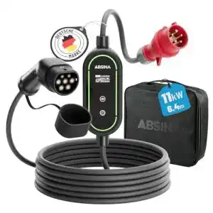 Ladekabel Typ 2 Schuko CEE 16A – Mobile Wallbox mit 6,6 m Kabel
