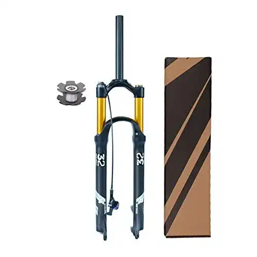 TOMYEUS 29 Zoll Federgabel für Mountainbikes mit 120 mm Federweg