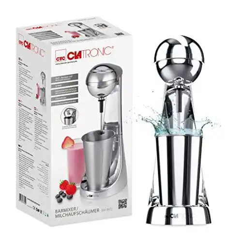 Clatronic Barmixer und Milchaufschäumer für Smoothies und Drinks
