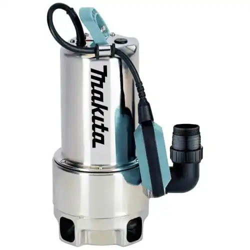 Makita PF1110 Tauchpumpe für Klar- und Schmutzwasser mit 15.000 l/h