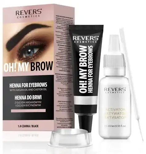 Augenbrauenfarbe REVERS COSMETICS Augenbrauen, schwarz
