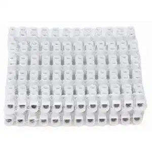 Lüsterklemmen Kopp 357300048, 10 x 12-polige Lüsterklemmleiste