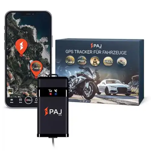 Motorrad-Alarmanlage und GPS-Tracker PAJ GPS 4G für Fahrzeuge