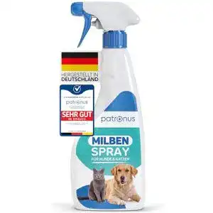 Milbenspray für Hunde und Katzen zur Abwehr von Milben, 500ml