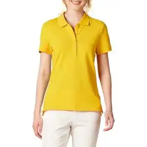 Damen Kurzärmeliges Poloshirt von Amazon Essentials