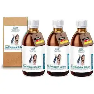 Kolloidales Silber Naturtotal 100 PPM XXL-Set 3 x PET-Flaschen