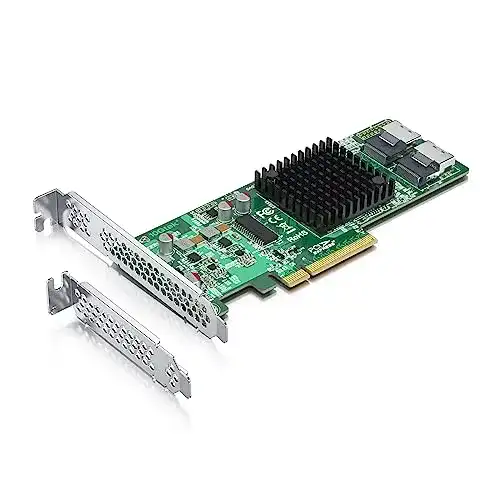 Raid-Controller 10Gtek für LSI 9211-8I 6Gb/s PCIe 2.0 SAS/SATA HBA
