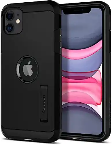 Spigen Tough Armor Hülle für iPhone 11 Schwarz