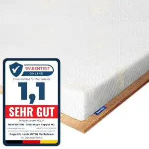 Komfortschaum-Topper Newentor Matratzen Topper 180×200 cm H2