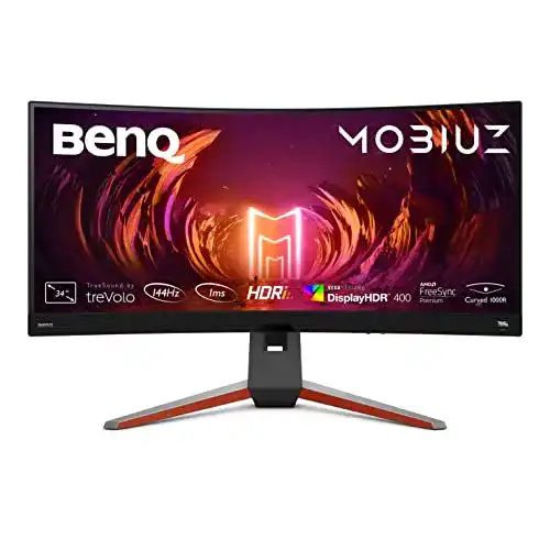 BenQ MOBIUZ EX3410R Curved Gaming Monitor 144Hz