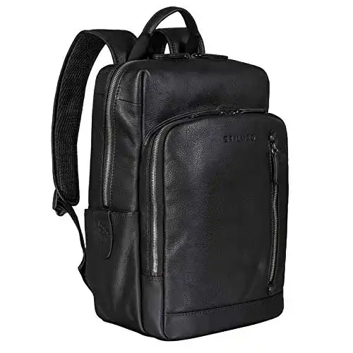 Lederrucksack für Herren von STILORD im Vintage-Stil