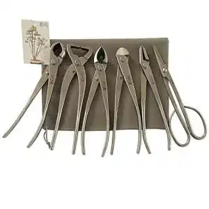 Bonsai-Werkzeug Set von Vouiu, 6-teilig mit Knaufschneider