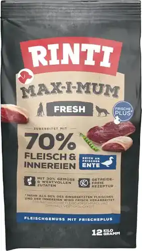 Rinti Trockenfutter Max-i-Mum für Hunde – Getreidefreies Alleinfutter