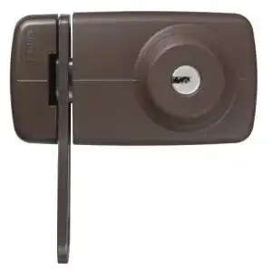 Abus Tür-Zusatzschloss 7035 B, Modell 532771 für Eingangstüren