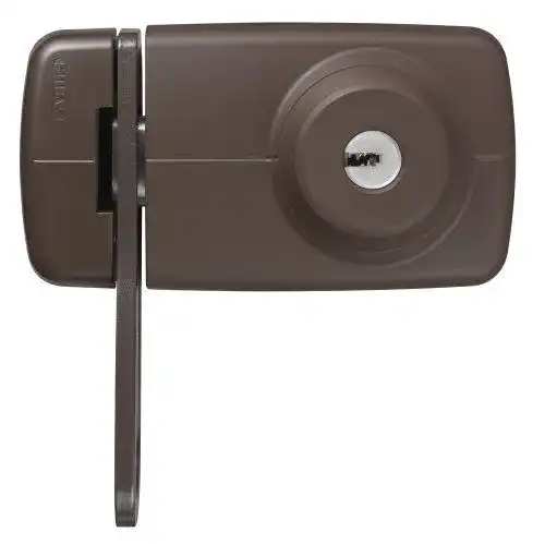 Abus Tür-Zusatzschloss 7035 B, Modell 532771 für Eingangstüren